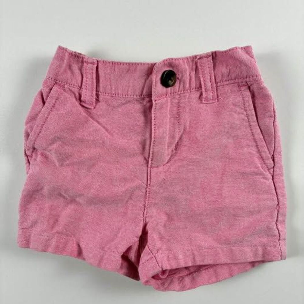 Janie and Jack 100% Cotton Pink Infant 3-6 Month Shorts